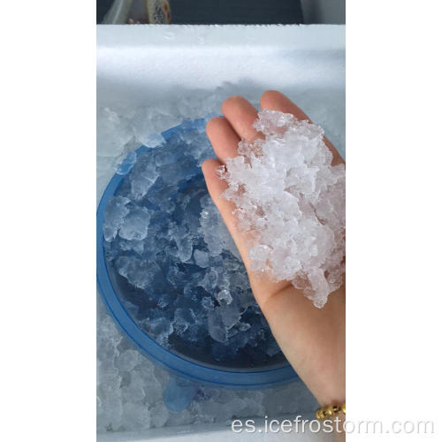 Máquina de hielo en escamas de nieve de laboratorio profesional